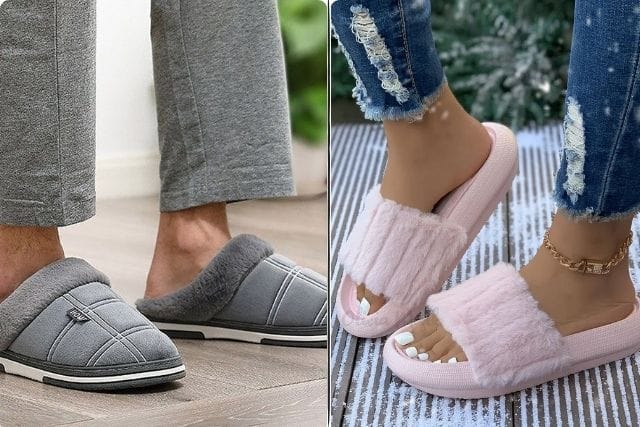 House Shoes vs. Slippers