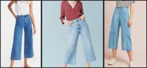 How to Style Wide Leg Cropped Jeans