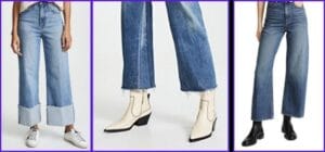 How to Wear Cropped Flare Jeans with Boots