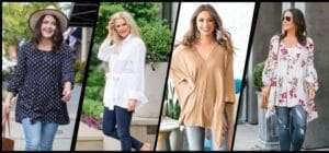 How to Wear Tunic Tops with Jeans