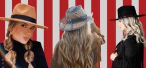 How to Wear a Cowboy Hat with Long Hair Woman