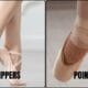 Pointe Shoes vs. Ballet Slippers