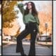 What to Wear with Black Flare Jeans