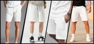 What to Wear with White Shorts Men
