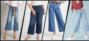 how to wear cropped wide leg jeans
