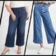 how to wear cropped wide leg jeans
