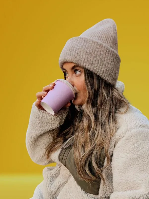 what color beanie looks best with blonde hair