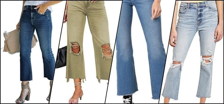 5 Best Crop Flare Jeans