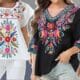 5 Cheap Mexican Blouses