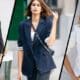 How to Wear a Striped Blazer