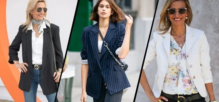 How to Wear a Striped Blazer