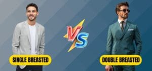Single vs Double Breasted Suit