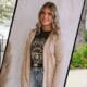 how to wear a long cardigan
