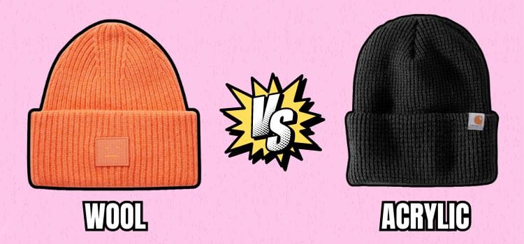 wool vs acrylic beanie