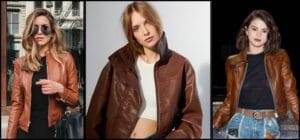 Style a Brown Leather Jacket