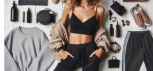 ways to style black joggers