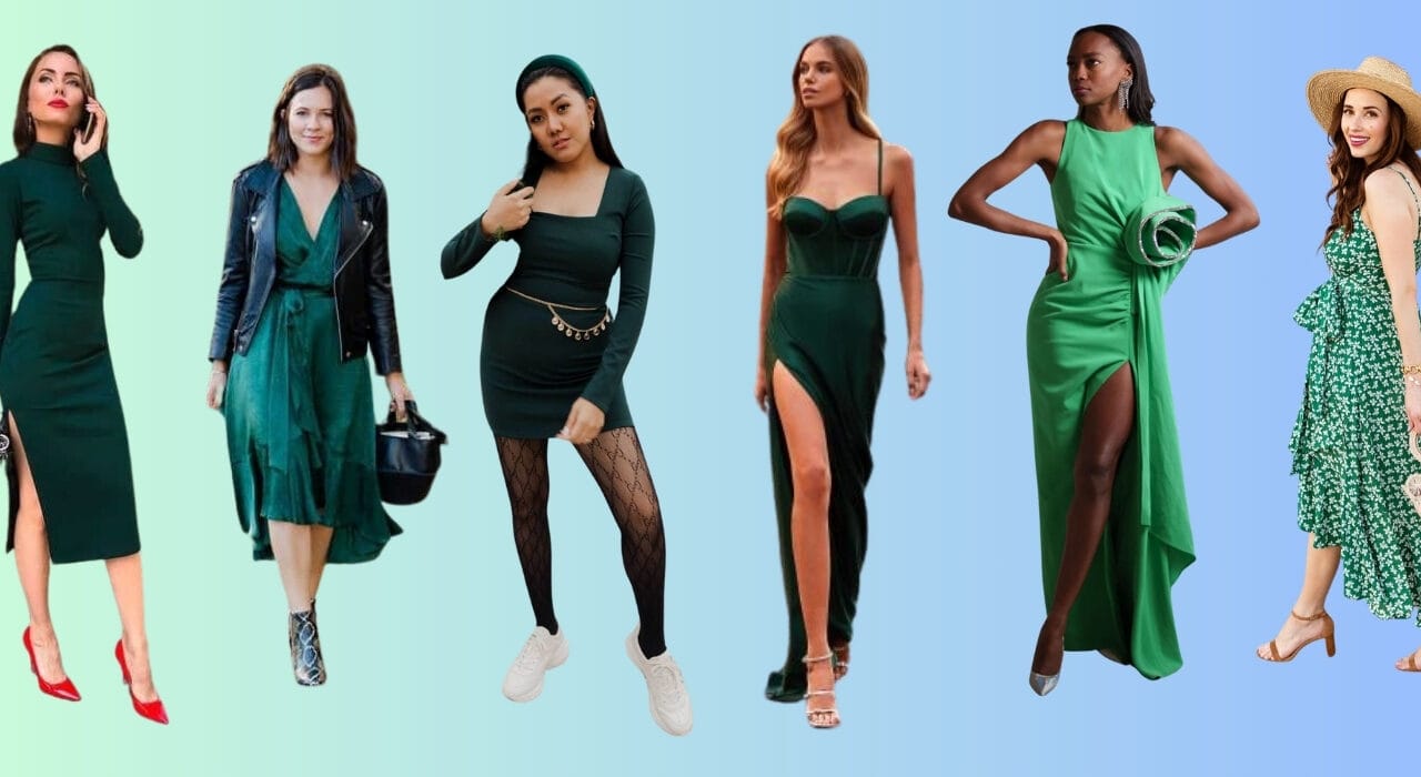 5 Best Color Shoes to Wear with Green Dresses