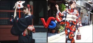 Yukata vs Kimono