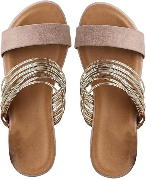 Strappy Sandals to Wear with White Jeans