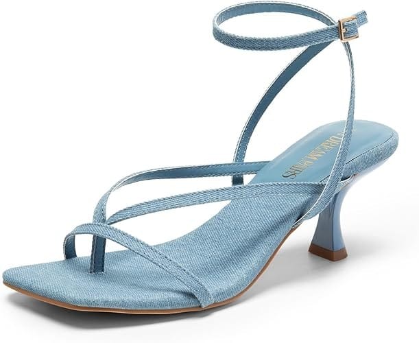 Strappy Sandals to Wear with White Jeans