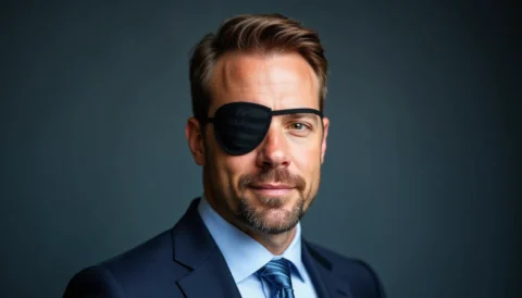Dan Crenshaw Wears an Eye Patch