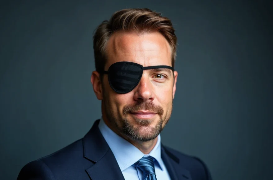 Dan Crenshaw Wears an Eye Patch