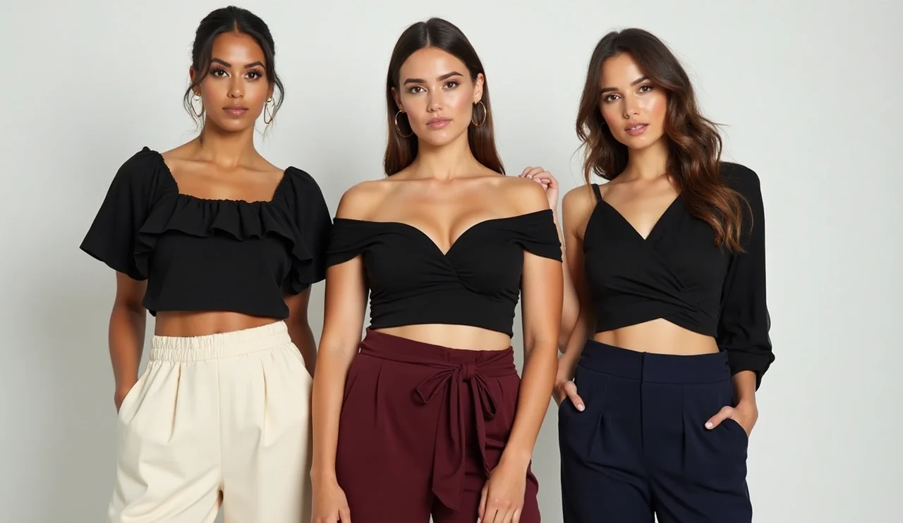 Black Crop Top Outfit