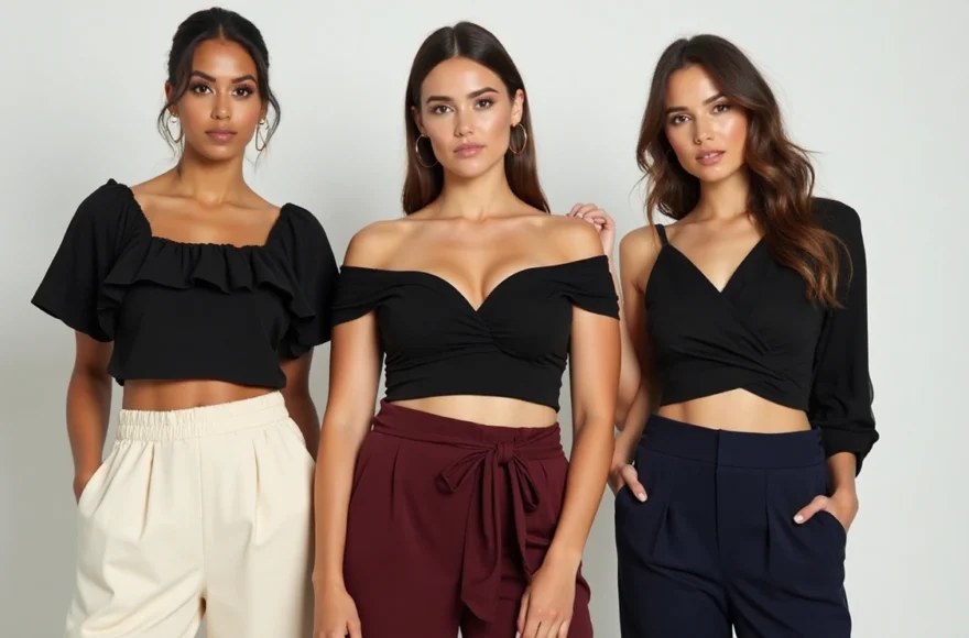 Black Crop Top Outfit