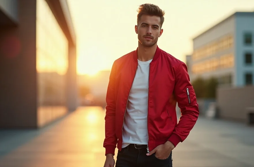 How to Style a Red Bomber Jacket: The Essential Guide for 2025