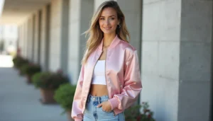 How to Style a Pink Bomber Jacket: Expert Tips for Head-Turning Outfits