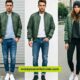 How to Style a Green Bomber Jacket
