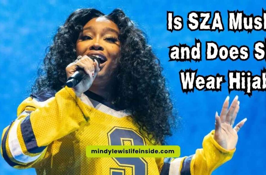 Image depicting the inquiry about SZA's faith and hijab-wearing, highlighting discussions on her personal beliefs and style.