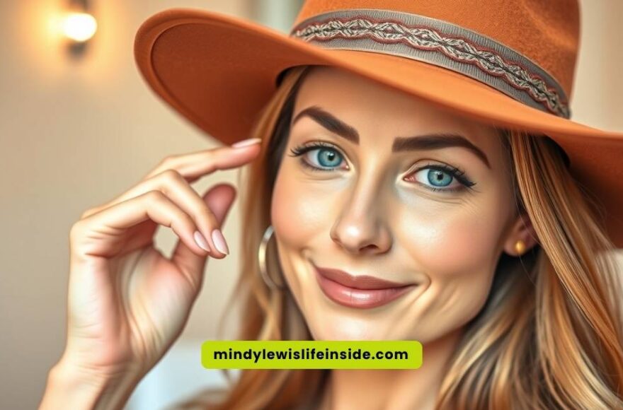 A person contemplating wearing a hat after receiving Botox treatment, with a focus on their thoughtful expression.