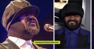 Two images of a bearded man wearing a hat, exploring the significance of Gregory Porter's headwear.