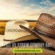 Felt vs Straw Cowboy Hat