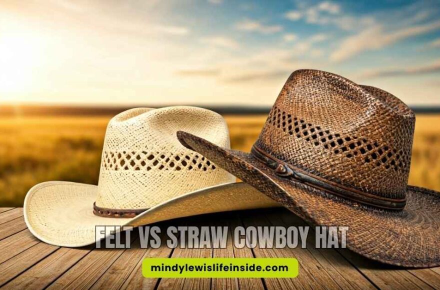 Felt vs Straw Cowboy Hat
